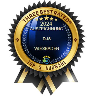 Logo Three best rated DJs in Wiesbaden